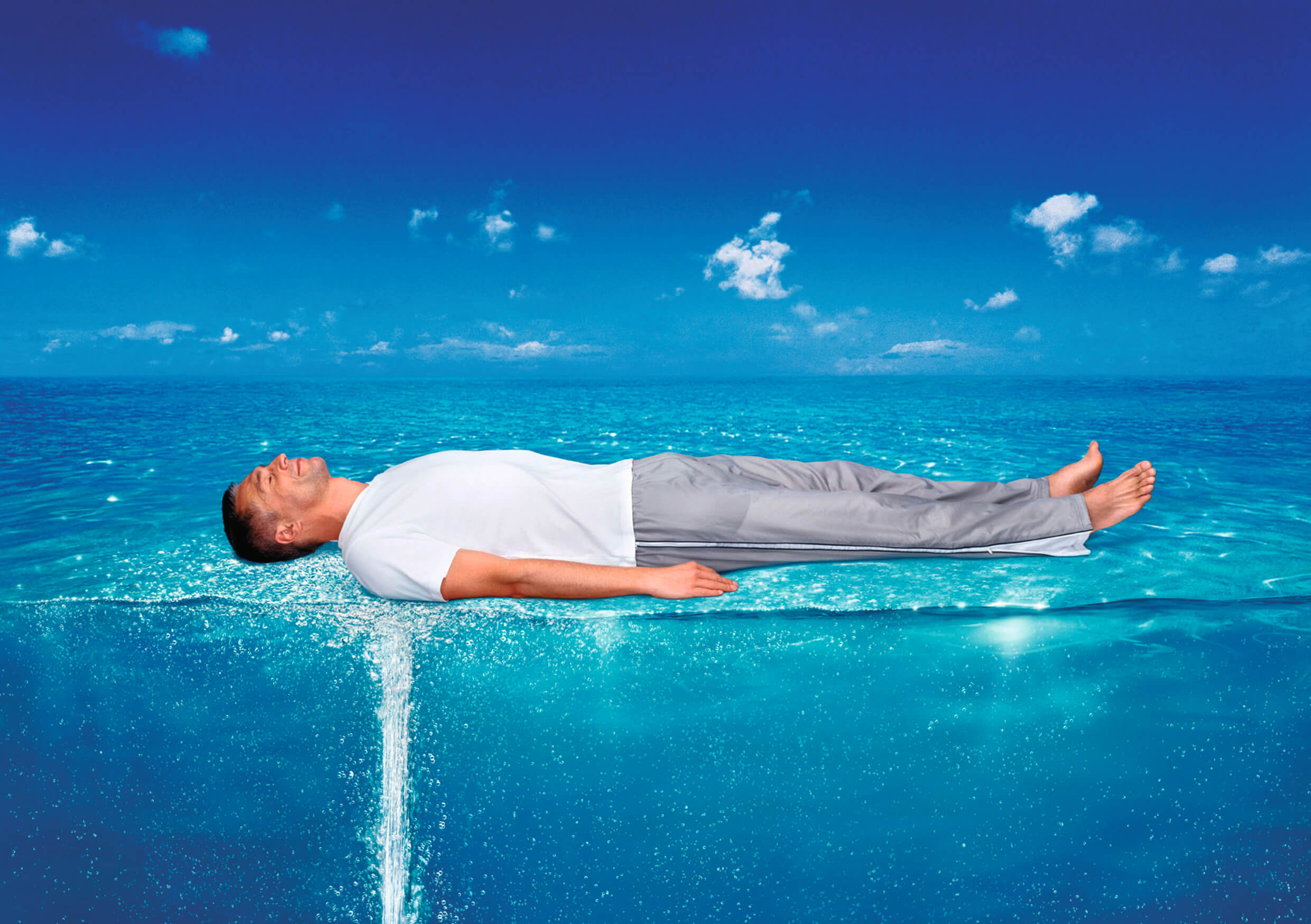 Überwasserdruckmassage – Gerät